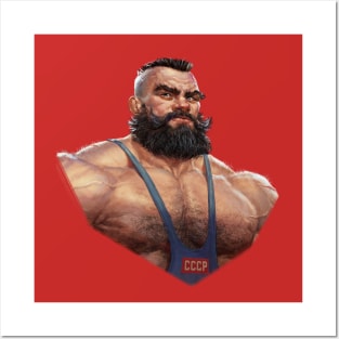 Zangief Posters and Art